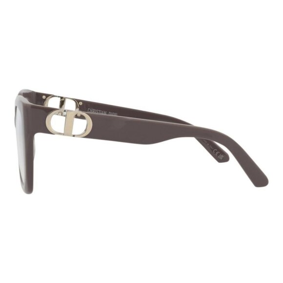 Dior Womens Square/Rectangle Grey Grey Transparent Fashion Designer Eyewear - Picture 3 of 4